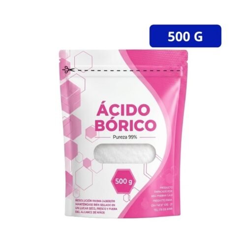 ACIDO BORICO (MSG PHARMA) 99% BOLSA X 500GR