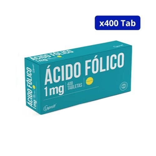 ACIDO FOLICO (LAPROFF) 1MG CJA X 400TAB