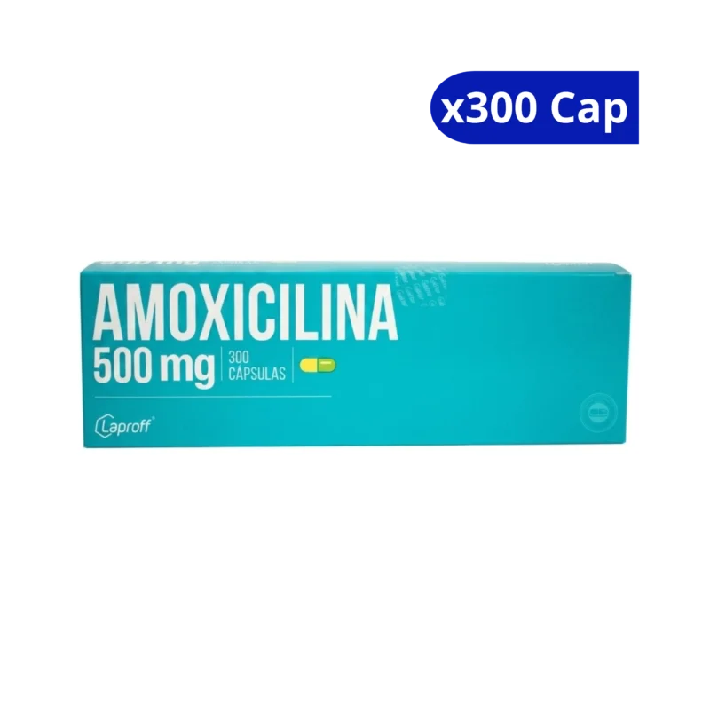 AMOXICILINA (LAPROFF) 500MG CJA X 300CAP