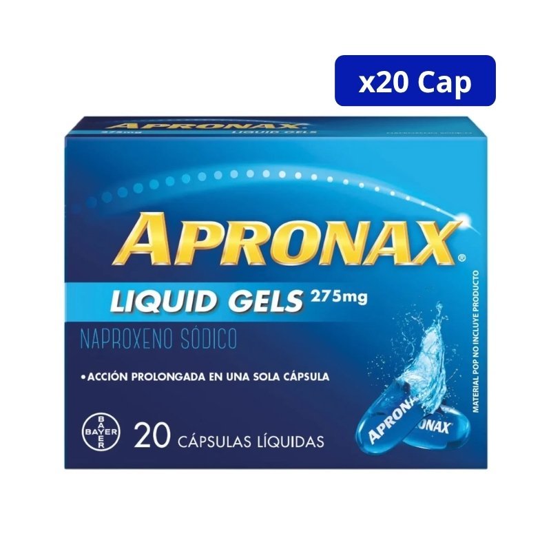 APRONAX (BAYER) 275MG CJA X 20CAP NAPROXENO SODICO