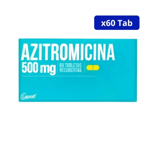AZITROMICINA (LAPROFF) 500MG CJA X60 TBL