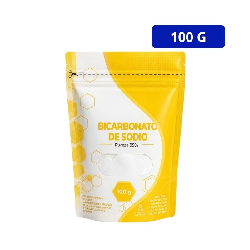 BICARBONATO DE SODIO (MSG PHARMA) 99% BOLSA X 100GR