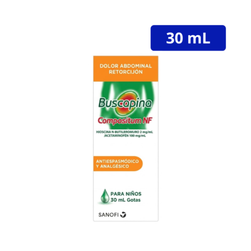 BUSCAPINA (SANOFI) COMPUESTA NF GOTAS FCO X 30ML