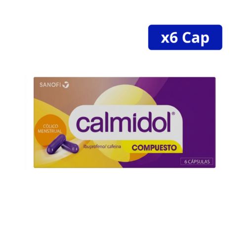CALMIDOL COMPUESTO (SANOFI) CJA X6 CAP IBUPROFENO CAFEINA