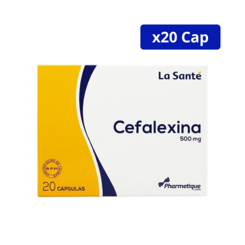 CEFALEXINA (LA SANTE) 500MG CJA X 20 CPS