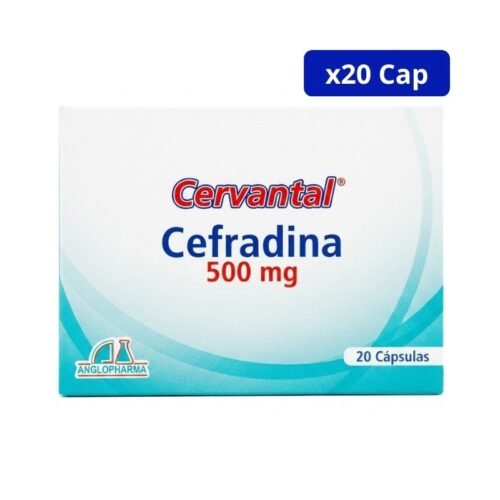 CERVANTAL (ANGLOPHARMA) 500MG CJA X 20CAP CEFRADINA