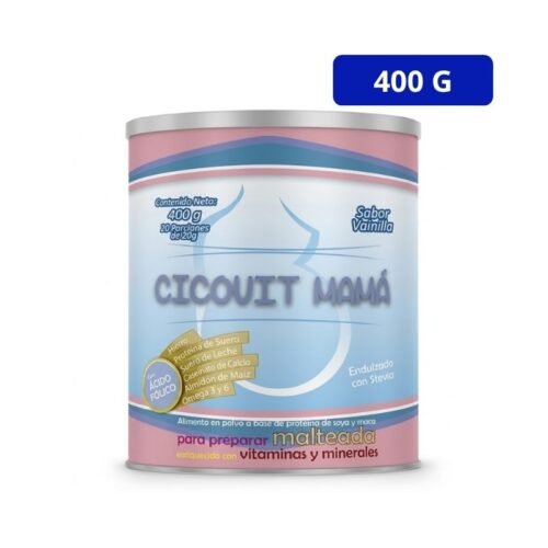 CICOVIT (ALDA) MAMÁ SABOR VAINILLA POTE X 400GR HIERRO CASEINATO CALCIO