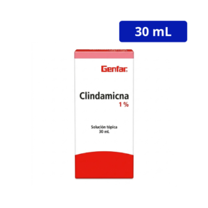 CLINDAMICINA (GENFAR) 1% SOLUCION FCO X 30ML