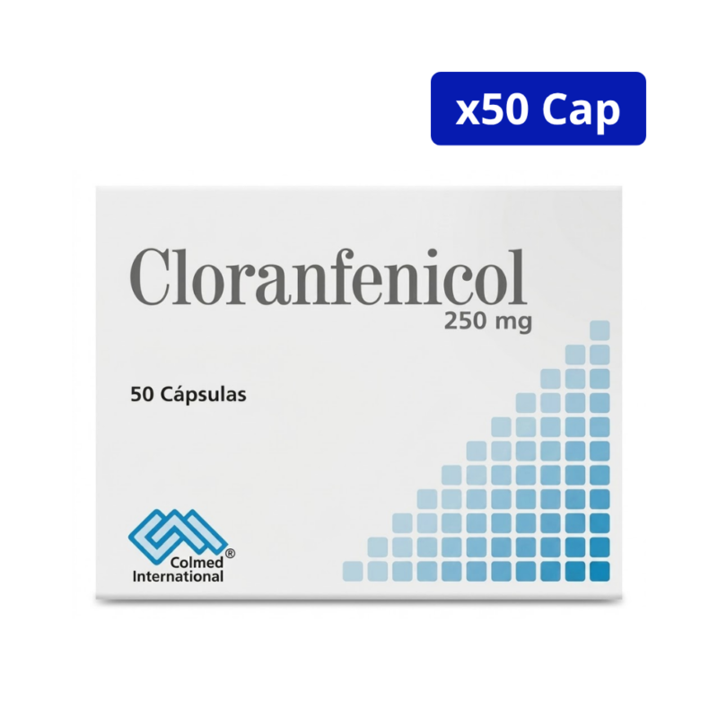 CLORANFENICOL (COLMED) 250MG CJA X 50CAP