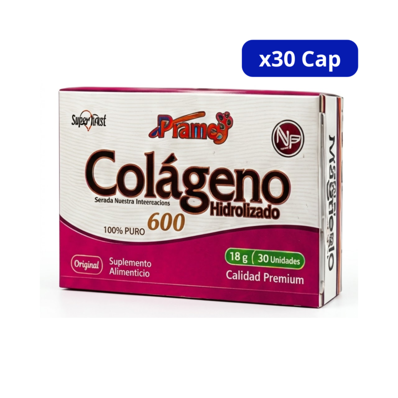 COLAGENO HIDROLIZADO (PRAME) CJA X 30CAP