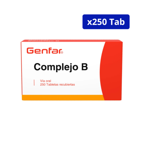 COMPLEJO B (GENFAR) CJA X 250 TBS