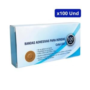 CURAS ADHESIVAS (LIFE CARE) REDONDAS CJA X 100 UND