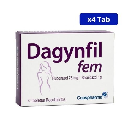 DAGYNFIL FEM (MEDICBRAND) 75MG/1G CJA X 4TAB FLUCONAZOL SECNIDAZOL