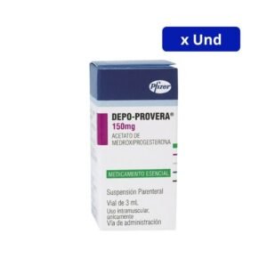 DEPO-PROVERA (PFIZER) 150 MG AMP CJA FCO X 3ML ACETATO DE MEDROXIPROGESTERONA