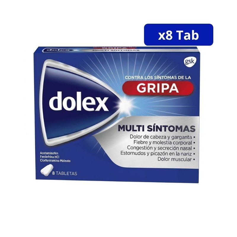 DOLEX GRIPA (HALEON) CJA X 8TAB