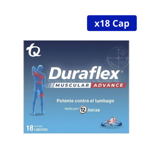 DURAFLEX MUSCULAR (TQ) ADVANCE CJA X 18CAP