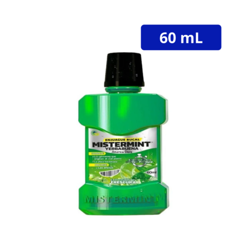 ENJUAGUE BUCAL MISTERMINT (NISSI) YERBABUENA FCO X 60ML