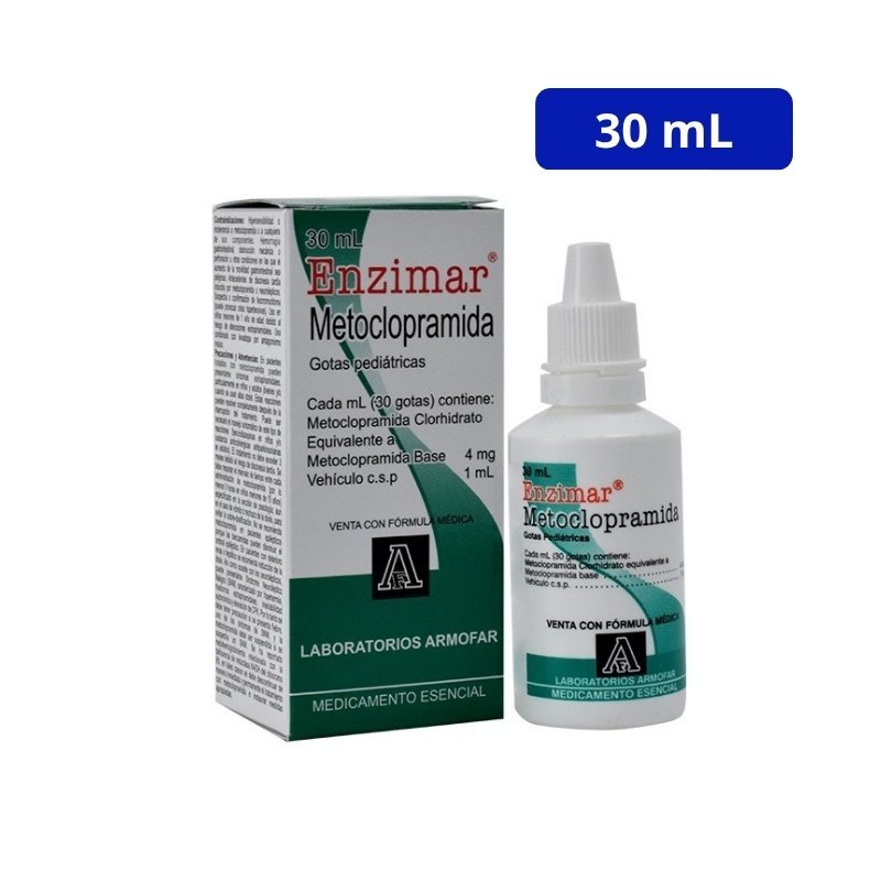 ENZIMAR (ARMOFAR) 4MG/ML FCO X 30ML METOCLOPRAMIDA
