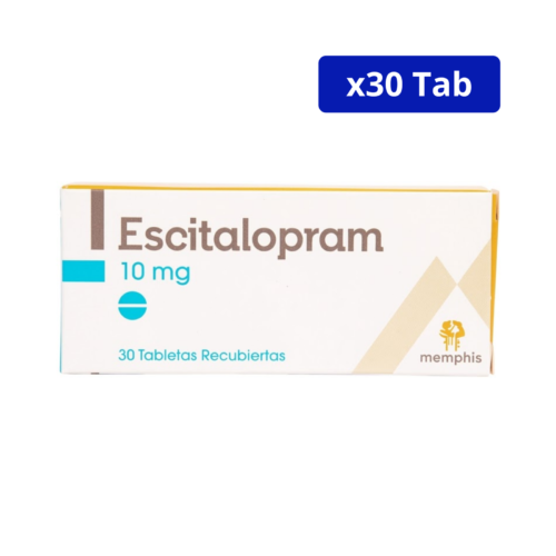 ESCITALOPRAM (MEMPHIS) 10MG CJA X 30TAB