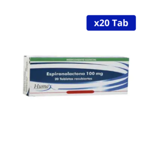 ESPIRONOLACTONA (HUMAX) 100MG CJA X 20 TAB