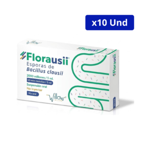 FLORAUSSI (WILLOW PHARMA) BACILLUS CLAUSIL 2M CJA X 10 SOB