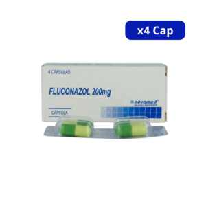 FLUCONAZOL (NOVAMED) 200MG CJA X 4CAP