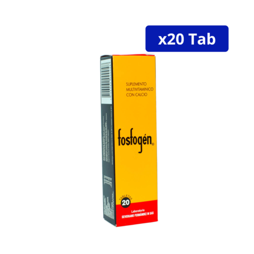 FOSFOGEN (NOVOFAR) SUPLEMENTO NUTRICIONAL CJA X 20TAB