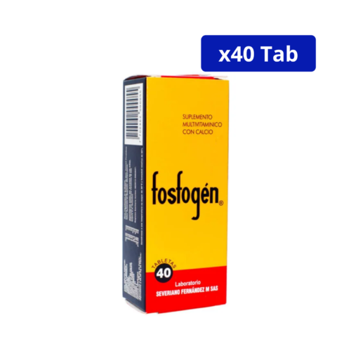 FOSFOGEN (NOVOFAR) SUPLEMENTO NUTRICIONAL CJA X 40TAB