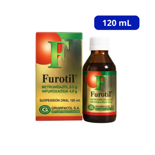 FUROTIL (GRUINFACOL) SUSP FCO X 120ML METRONIDAZOL NIFUROXAZIDA