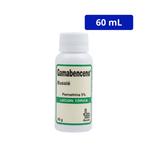 GAMABENCENO (BUSSIE) 5% LOCION TOPICA FCO X 60 ML