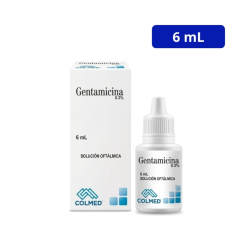 GENTAMICINA (COLMED) SOL OFTALMICA FCO X 6 ML