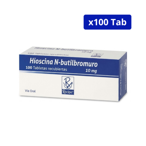 HIOSCINA N-BUTILBROMURO (RECIPE) 10MG CJA X 100TAB