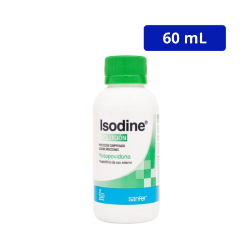 ISODINE (BUSSIE) SOLUCION TOPICA FCO X 60ML YODOPOVIDONA