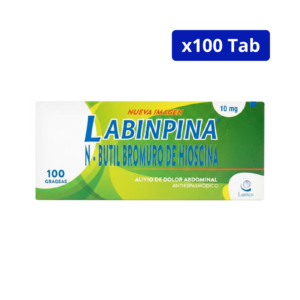 LABINPINA (LABINCO) 10MG CJA X 100TAB HIOSCINA N-BUTILBROMURO