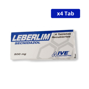 LEBERLIM (LG PHARMA) 500MG CJA X 4TAB SECNIDAZOL