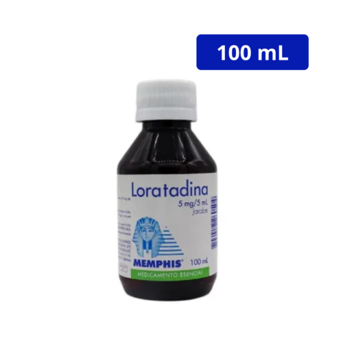 LORATADINA (MEMPHIS) 5MG/5ML JRB FCO X 100ML