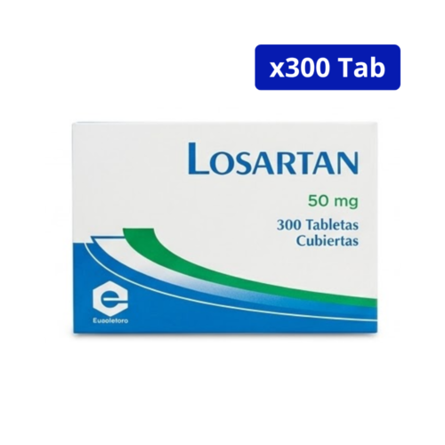 LOSARTAN (EXPOFARMA) 50MG CJA X 300TAB