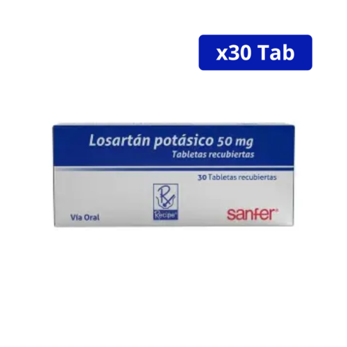 LOSARTAN (RECIPE) 50MG CJA X 30TAB