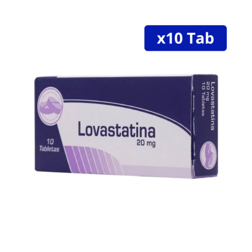 LOVASTATINA (COAS) 20MG CJA X 10TAB