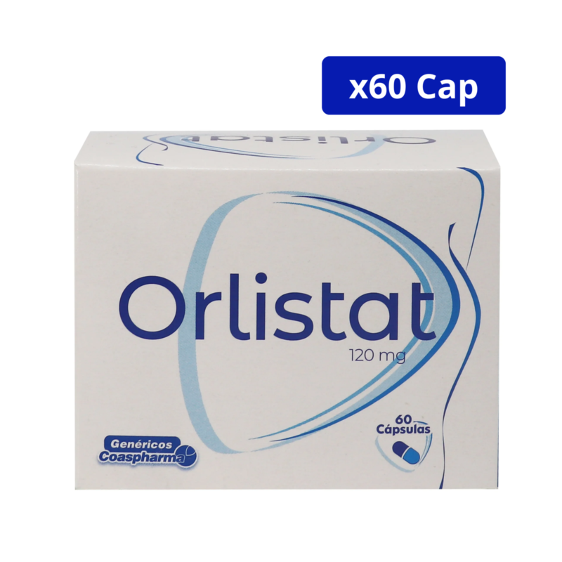 ORLISTAT (COASPHARMA) 120MG CJA X 60CAP