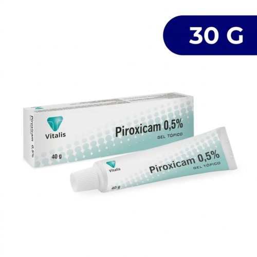 PIROXICAM (VITALIS) GEL 0,5% TUBO X 40 GRS