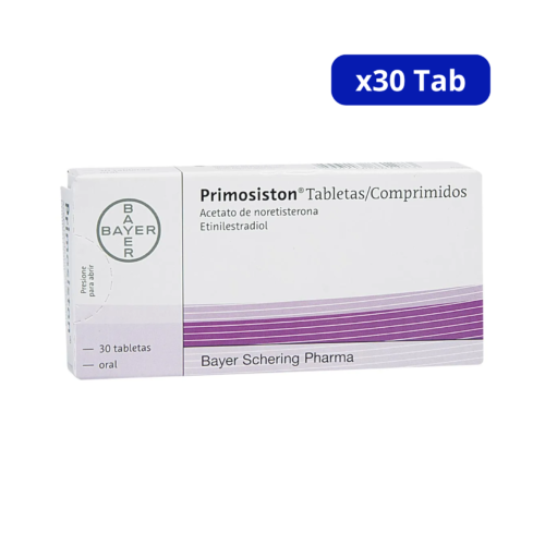 PRIMOSISTON (BAYER) CJA X 30TAB NORETISTERONA ACETATO ETINILESTRADIOL