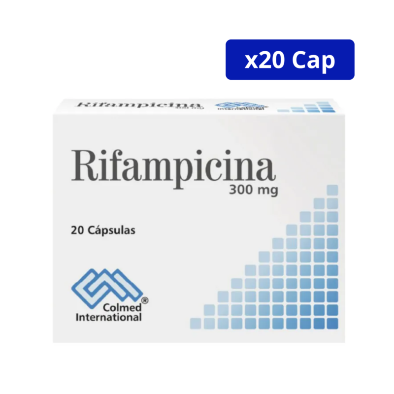 RIFAMPICINA (COLMED) 300MG CJA X 20CAP