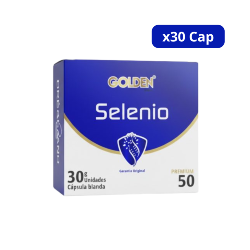 SELENIO (GOLDEN PLUS) 50MG CJA X 30 CAP BLANDA