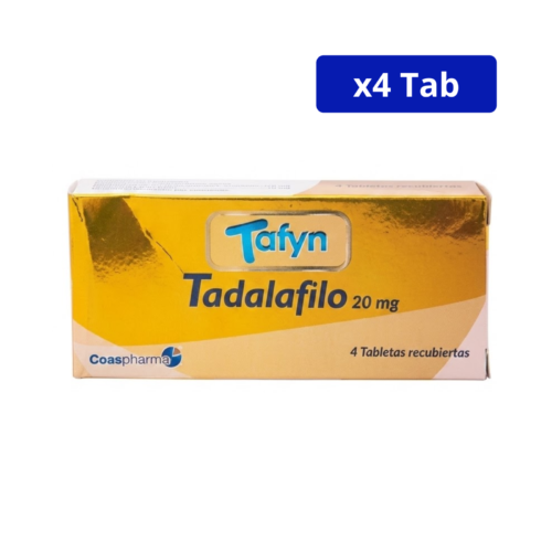 TAFYN (MEDICBRAND) 20MG CJA X 4TAB TADALAFILO