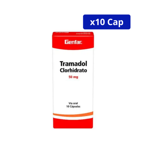TRAMADOL CLORHIDRATO (GENFAR) 50MG CJA X 10 CPS