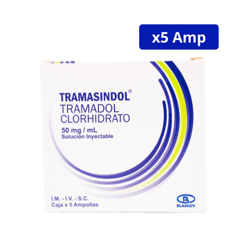 TRAMASINDOL (BLASKOV) 50MG/ML CJA X 5AMP TRAMADOL CLORHIDRATO