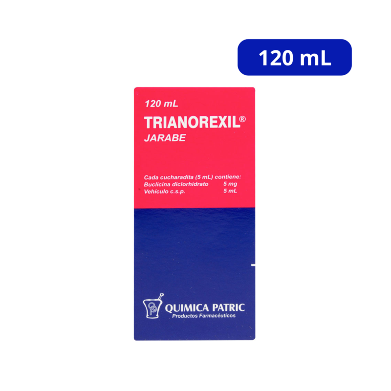 TRIANOREXIL (QUIMICA PATRIC) 5 MG5ML FCO X120ML BUCLIZINA
