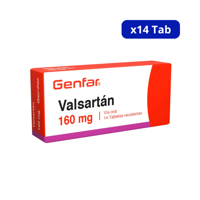 VALSARTAN (GENFAR) 160MG CJA X 14 TBS