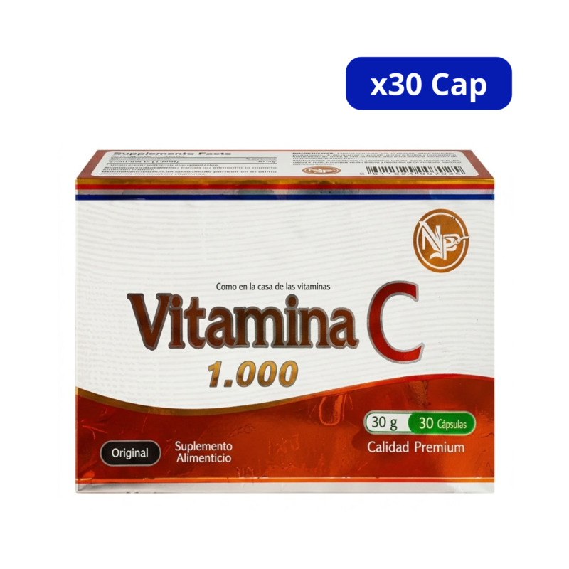 VITAMINA C (PRAME) 1.000MG CJA X 30CAP
